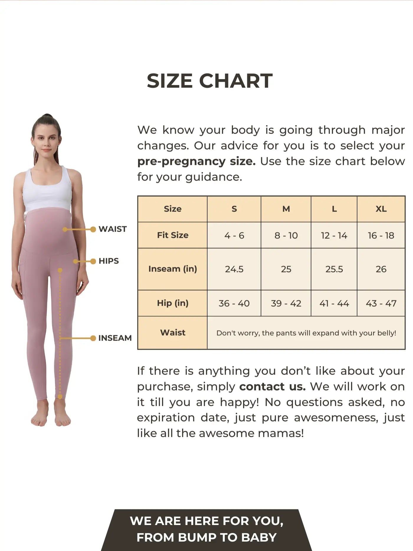 Maternity Yoga Pants with Pockets for Pregnant Moms Workout Pilates Gym Pregnancy Gift Baby Shower Pregnant Leggings for Expectant Moms Bella's Shaper